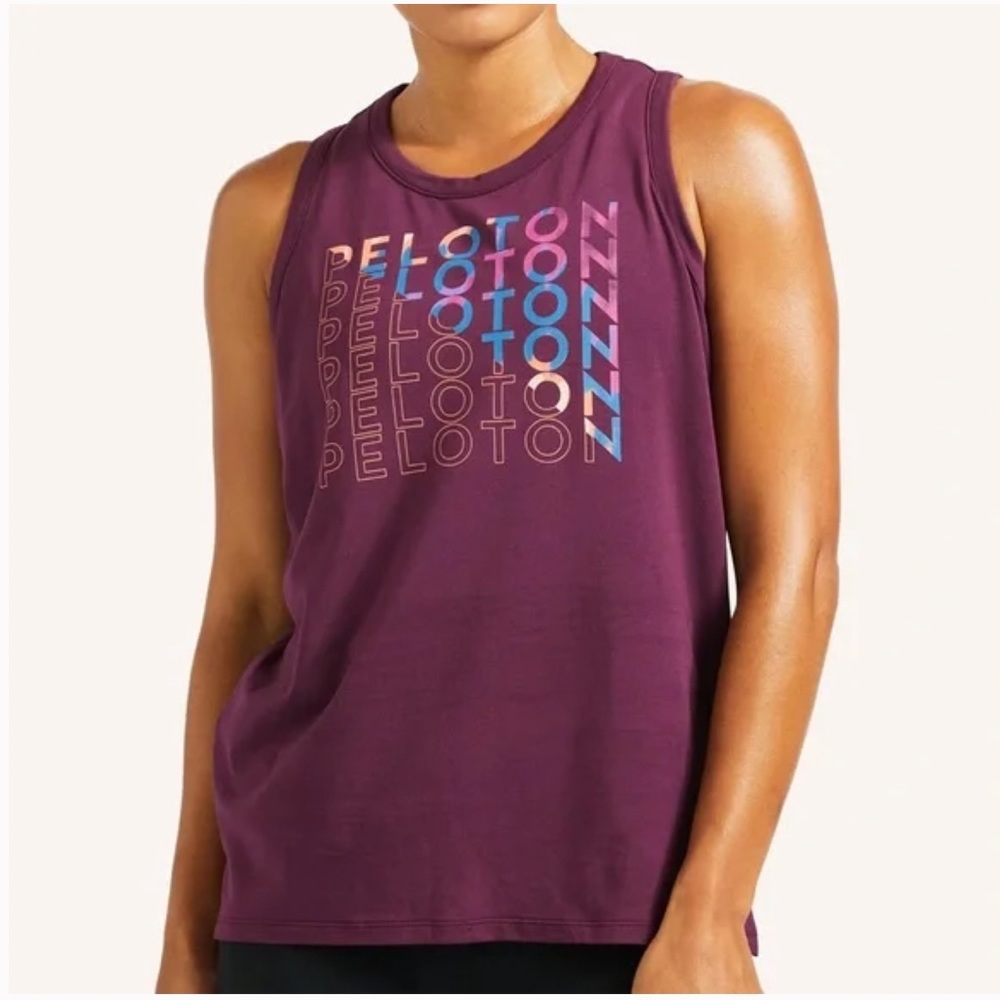 Peloton Pima Racer Tank Top - Picture 5 of 8